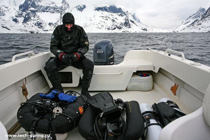 Курс по использованию гидрокостюмов сухого типа - SDI DRY SUIT DIVER.